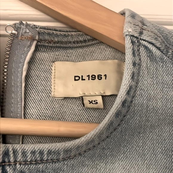 DL1961 Esmee denim midi dress - size XS - Picture 8 of 12